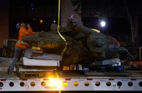 Infamous San Jose statue of Thomas Fallon is taken down